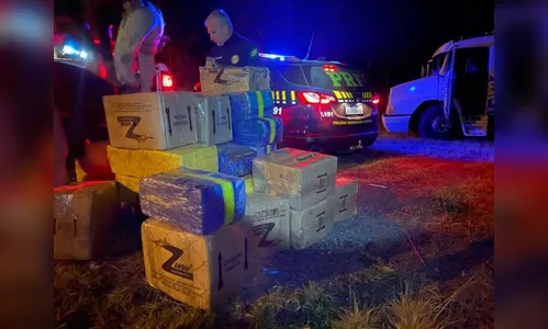PRF apreende quase 2 toneladas de maconha no Paraná; Vídeo