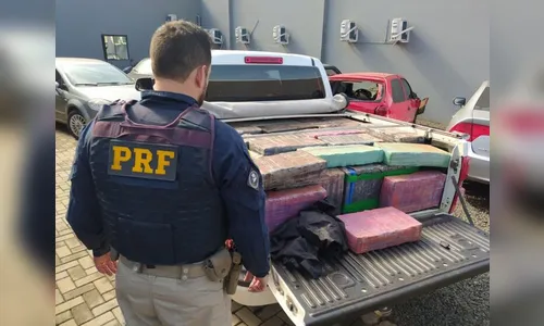 PRF apreende mais de uma tonelada de maconha na região