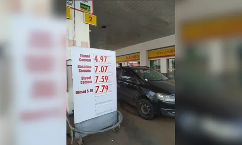 Gasolina comum está até R$ 0,43 mais barata em Apucarana