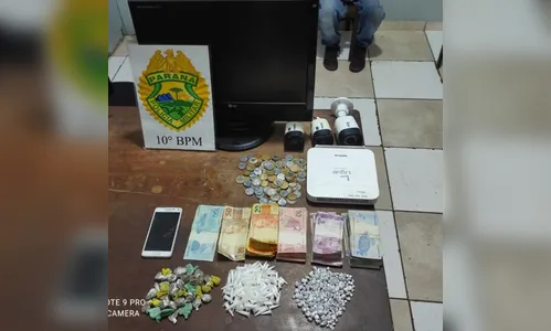 Polícia estoura ponto de drogas que tinha sistema de vigilância