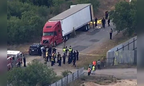 Autoridades encontram 46 pessoas mortas dentro de caminhão nos EUA