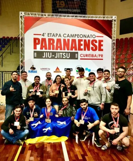 A competição de Jiu-Jitsu aconteceu neste domingo (24) em São José dos Pinhais