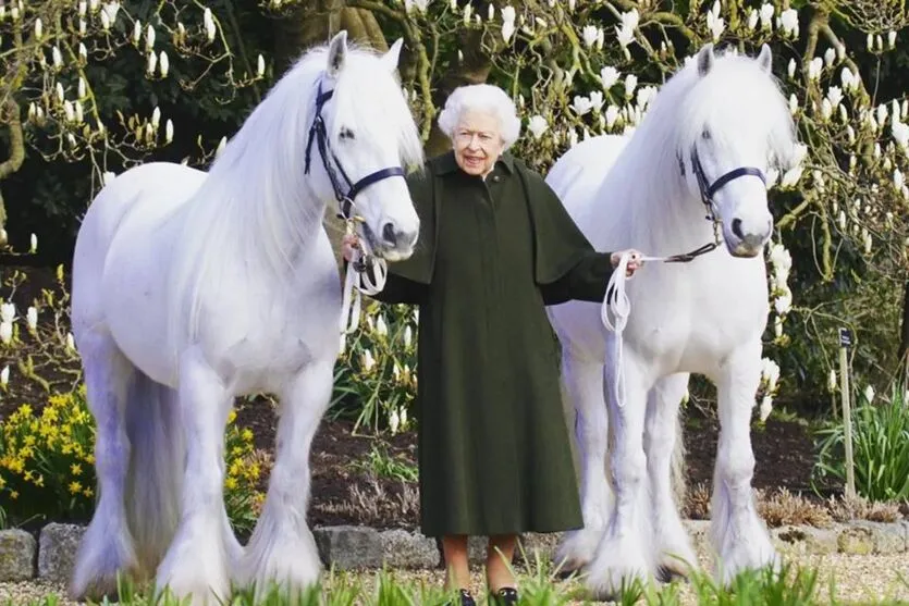 A rainha Elizabeth está com 96 anos de idade