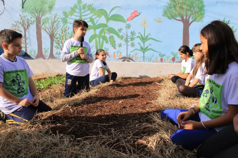 O projeto é desenvolvido por duas escolas municipais de Arapongas