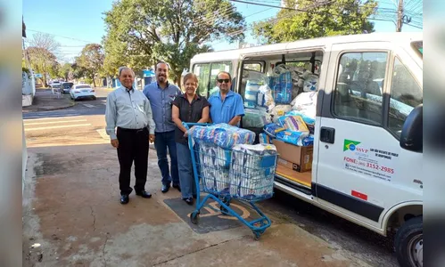 ACECA realiza doação de fraldas geriátricas para o Lar São Vicente