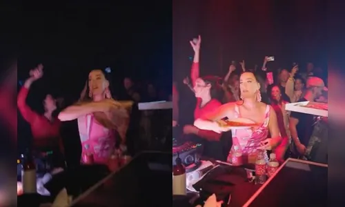 A dona do hit "Firework" retweetou as imagens que foram postadas no Twitter