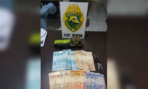 Menor é apreendido com meio quilo de maconha em Cambira