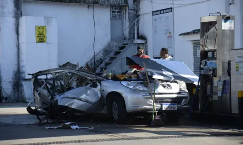 A explosão foi registrada nessa terça-feira