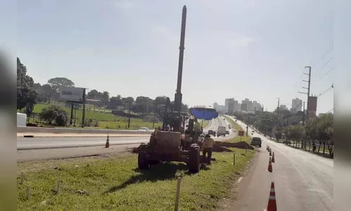 Com obras na PR-445, DER/PR alerta usuários em Londrina