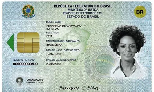 Nova Carteira de Identidade Nacional começa a ser emitida nesta terça