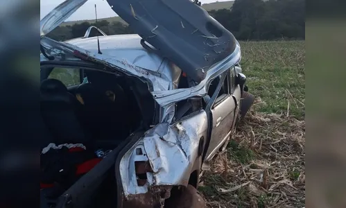Motorista morre depois de ser ejetada do próprio veículo na PR-497