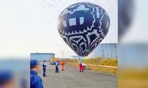 Balão de fogos de artifício cai em refinaria de petróleo, no Paraná