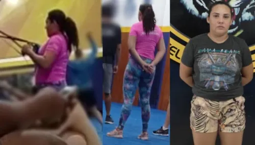 Carla Dayanne Gomes da Silva, de 33 anos, foi presa nesta segunda-feira (25)