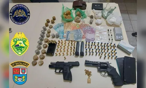 Polícia Militar prende trio com armas e drogas no Vale do Ivaí