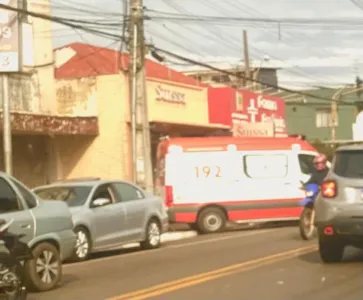 Conforme o Samu, o homem foi levado para o Hospital da Providência