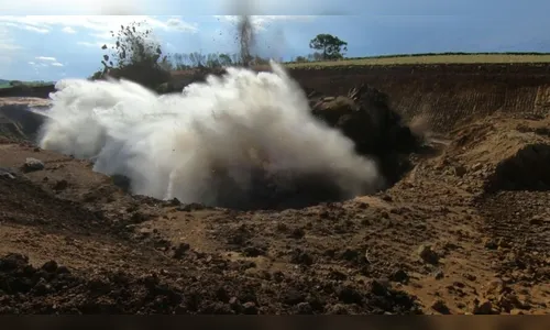 Detonação de rochas interdita BR-376 nesta quarta-feira; confira