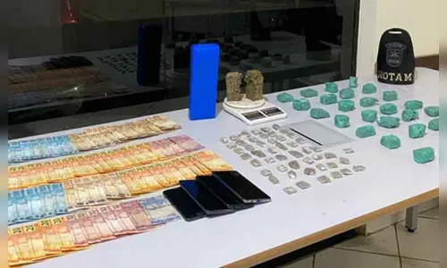 ROTAM apreende quase dois quilos de maconha em Borrazópolis