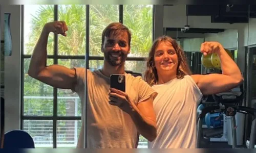 "Esse cara é a minha maior motivação de vida", escreveu o pai orgulhoso do filho