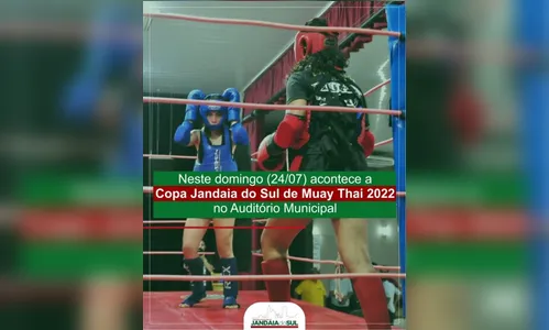 Campeonato de muay thai será realizado em Jandaia do Sul