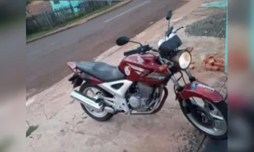 Moto modelo Twister é furtada em bairro de Apucarana