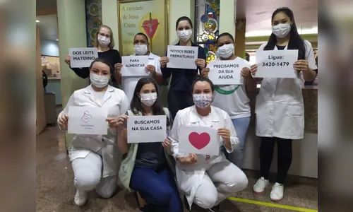 Banco de Leite faz campanha para arrecadação de leite materno