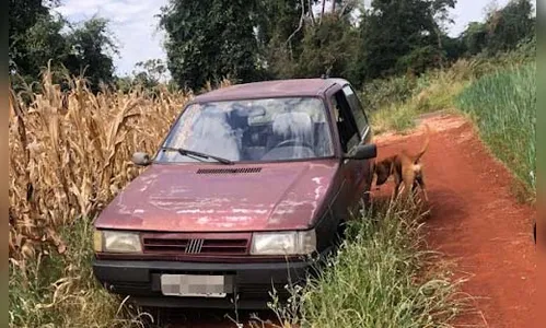Fiat Uno furtado em Ivaiporã é recuperado pela polícia