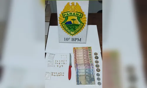 Tráfico de drogas: três são presos pela PM em Apucarana