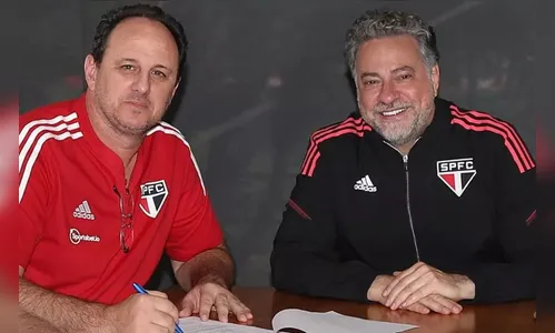 Rogério Ceni estende contrato com o São Paulo até o fim de 2023