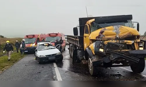 Acidente registrado na PR-151 causa a morte de uma criança de 10 anos