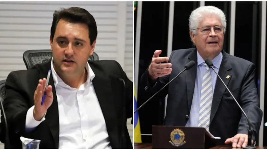 Ratinho Junior e Roberto Requião disputam as eleições para o Governo do Paraná