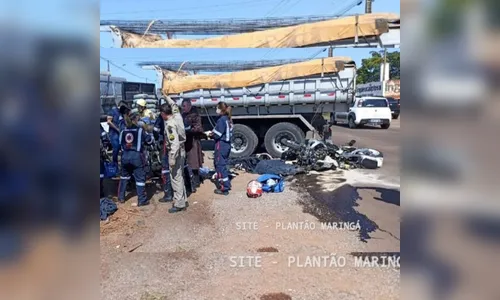 Estudante morre após acidente em avenida de Maringá