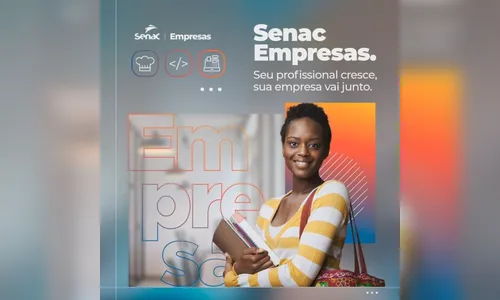 Senac disponibiliza 1,4 mil vagas gratuitas para empresas do Paraná
