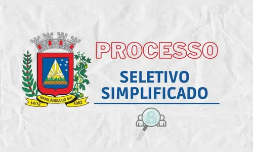 Marilândia abre inscrições para PSS da saúde e assistência social