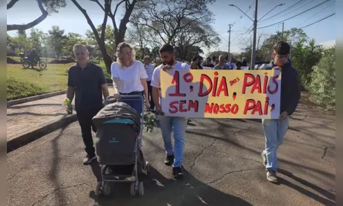 Filhos de petista assassinado por bolsonarista realizam ato pela paz
