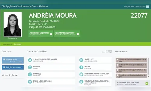 Mulher diz ter sido lançada candidata pelo PL sem consentimento