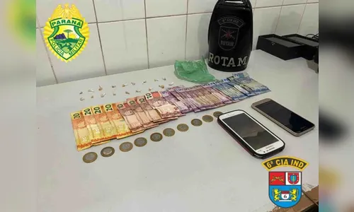 PM prende em Ivaiporã suspeito de tráfico com 18 pedras de crack