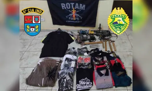 Dois são presos após furto em loja no centro de Ivaiporã