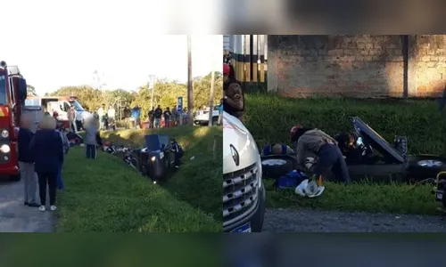 Criança de 6 anos morre após carro capotar PR-508