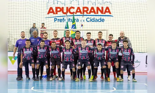 Apucarana Futsal vai ao oeste do PR para mais um jogo da Série Prata