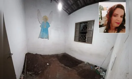 Mãe encontra corpo de filha enterrado dentro de quarto