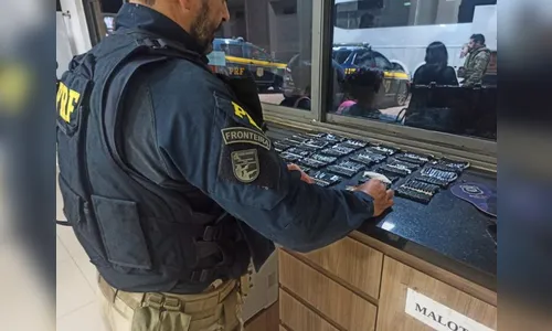 Ciclista é preso transportando 460 munições de fuzil no PR