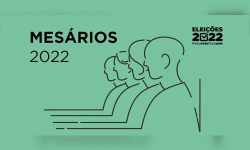 Número de mesários voluntários quase dobrou entre 2018 e 2022