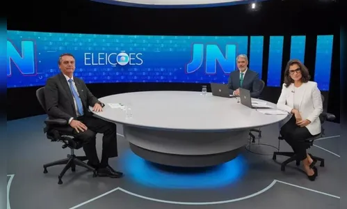 Entrevista de Bolsonaro ao 'JN' bate recorde de audiência da Globo