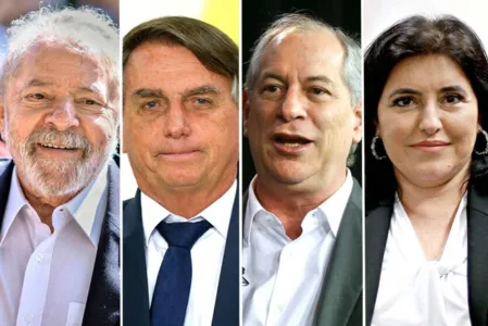 Os candidatos estão em campanha oficialmente a partir desta terça-feira (16)