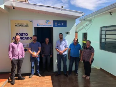 Parceiros da iniciativa visitam o espaço em Rio Bom, no Vale do Ivaí