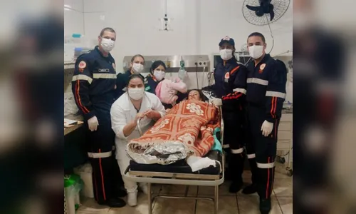SAMU atende gestante e realiza parto durante o atendimento em Ivaiporã