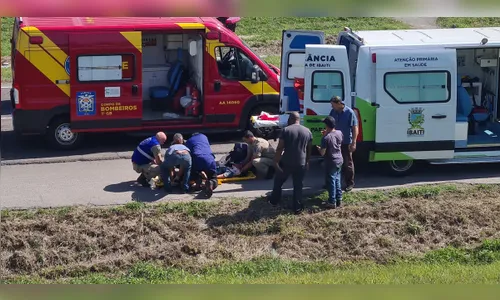 Adolescente de 15 anos fica gravemente ferida ao ser atropelada no PR