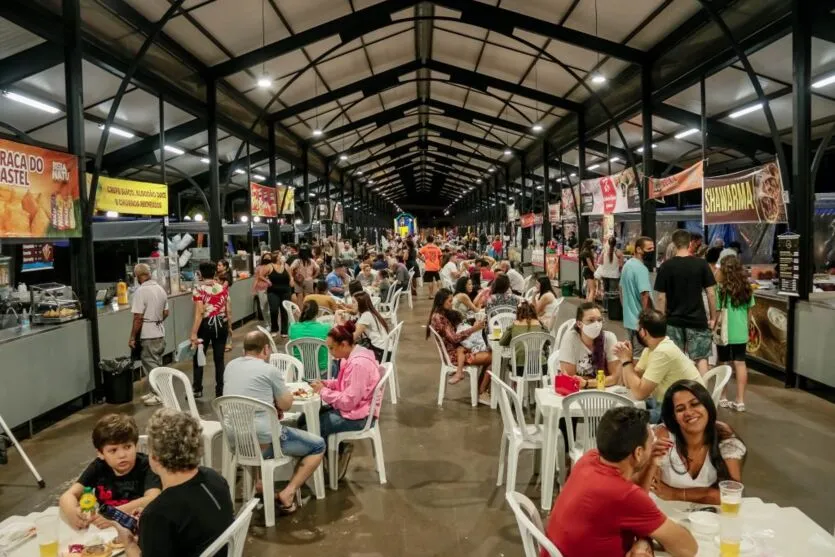 No Espaço das Feiras haverá também som ao vivo