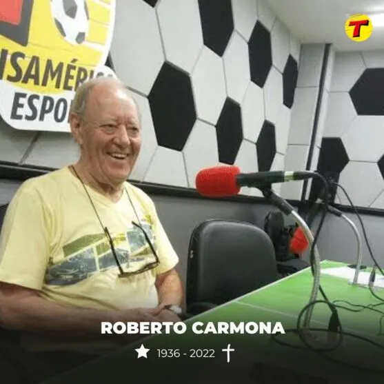 Roberto Carmona começou a profissão por pura brincadeira, narrando jogos do Arapongas, nos anos de 1960