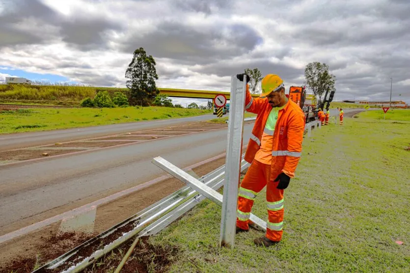 A previsão do término do serviço é ainda para esta quinta (29)